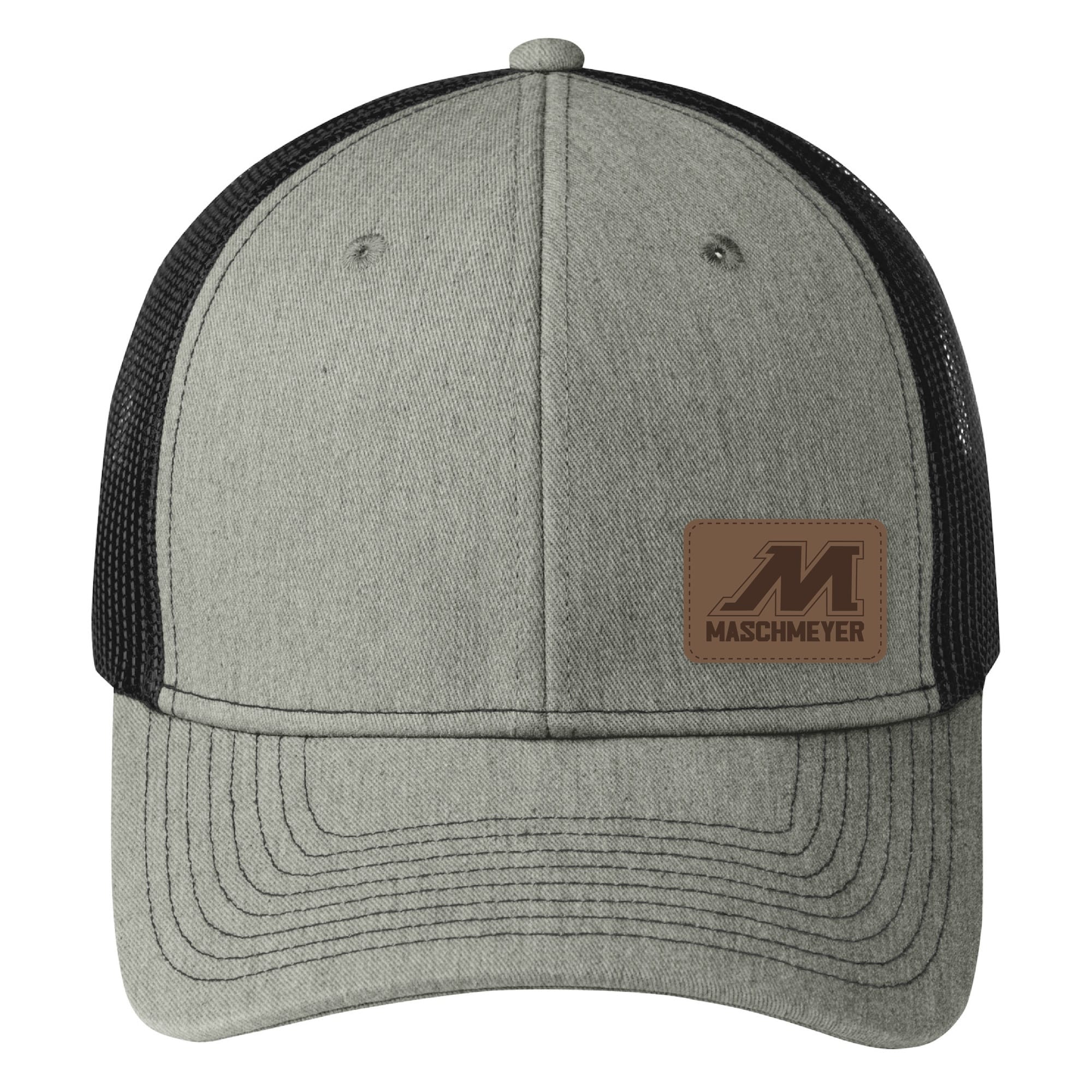 Richardson Flat Bill Mesh Trucker Cap