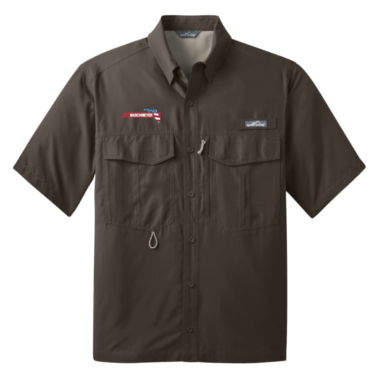 Eddie Bauer Short Sleeve Performance Fishing Shirt